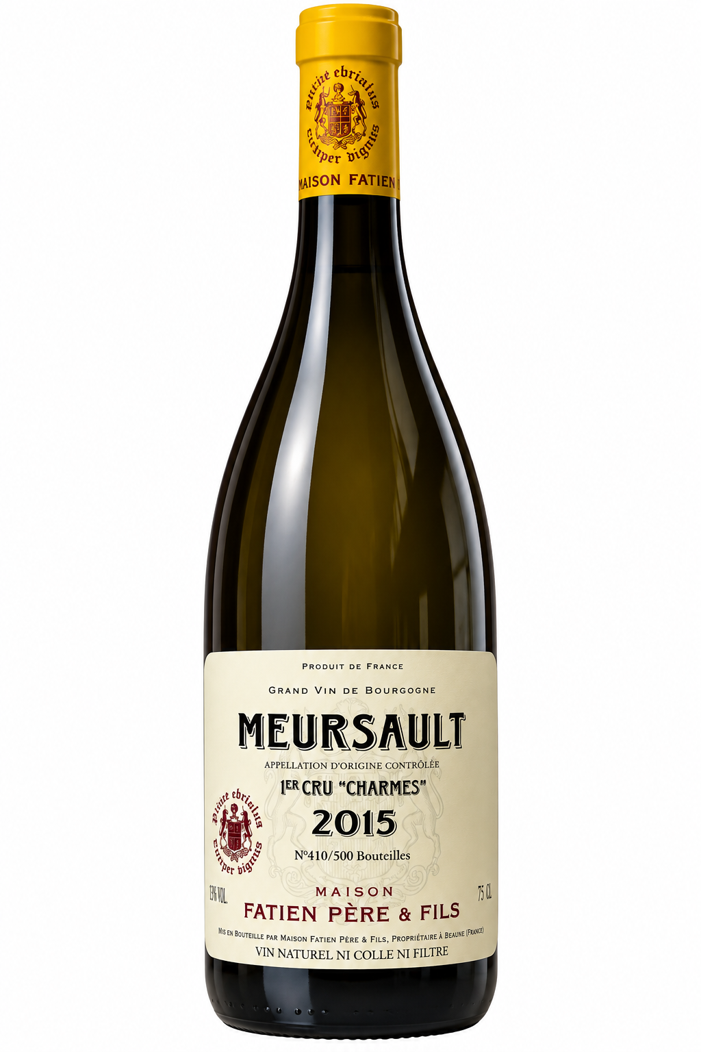 Maison Fatien Meursault Charmes 2015